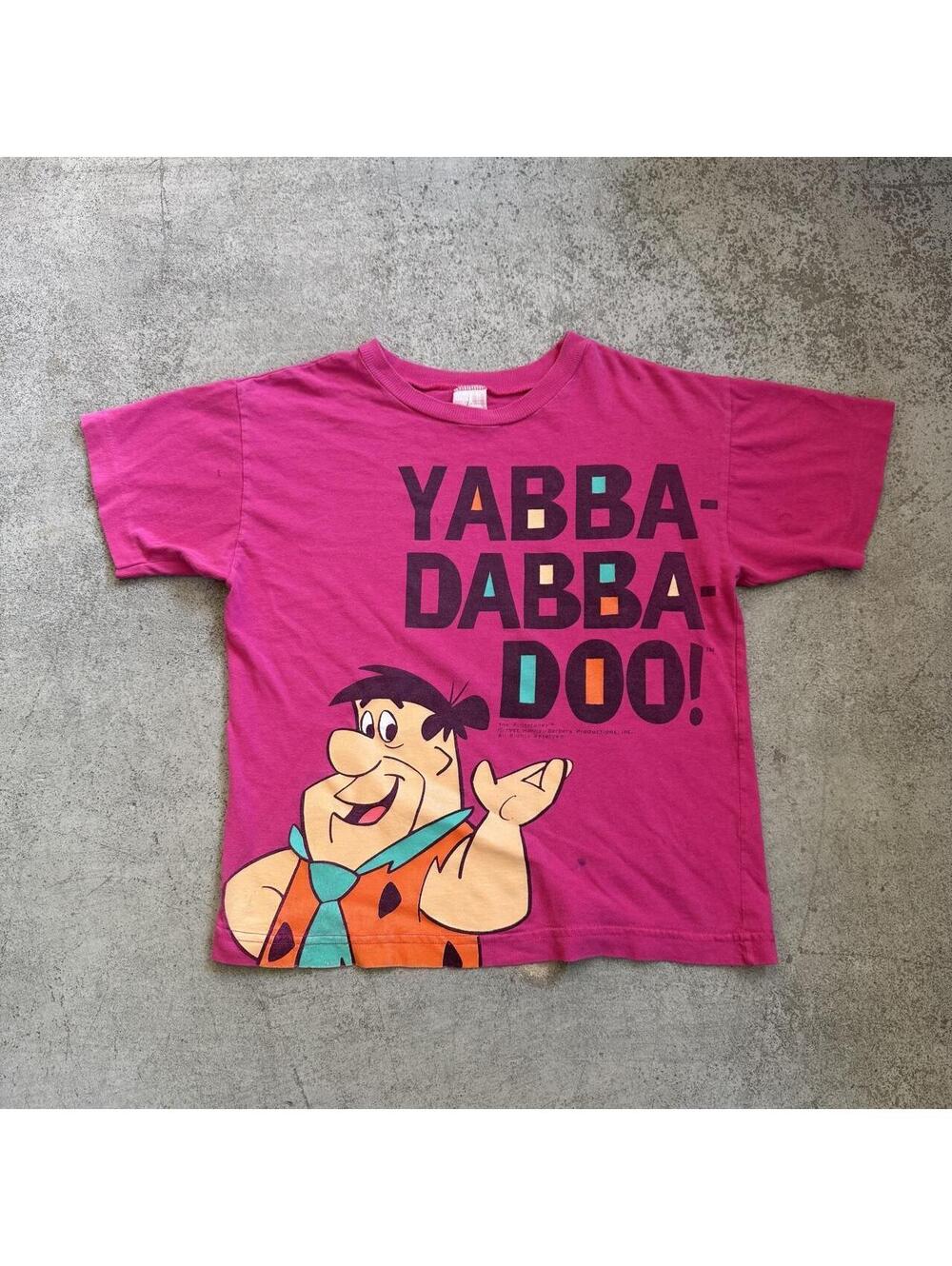 1993 Vintage Flinstones T-Shirt Youth Vintage Fred Flinstone Yabba Dabba-Do